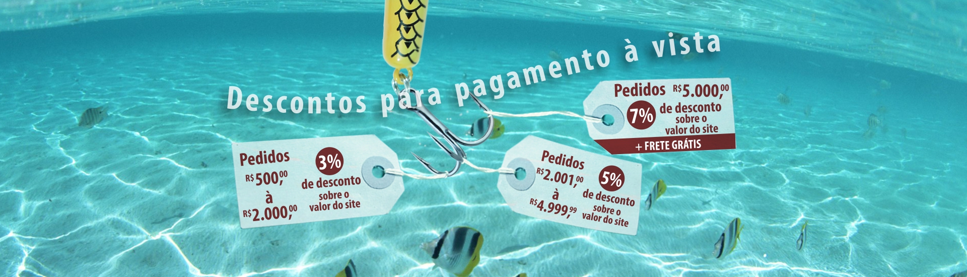 promoção desconto à vista banner site